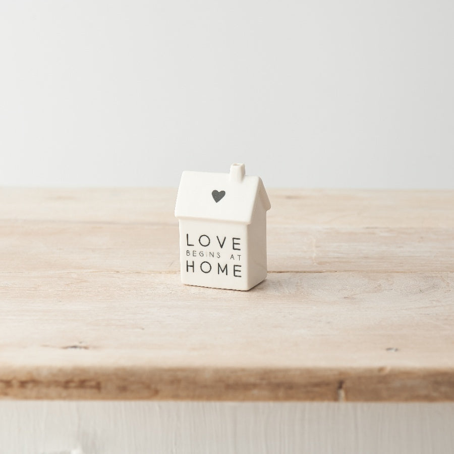 Love Begins At Home Ornament
