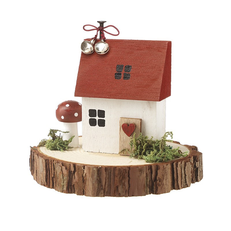 Autumn Log House