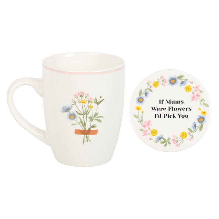 Mum Mug And Coaster Set