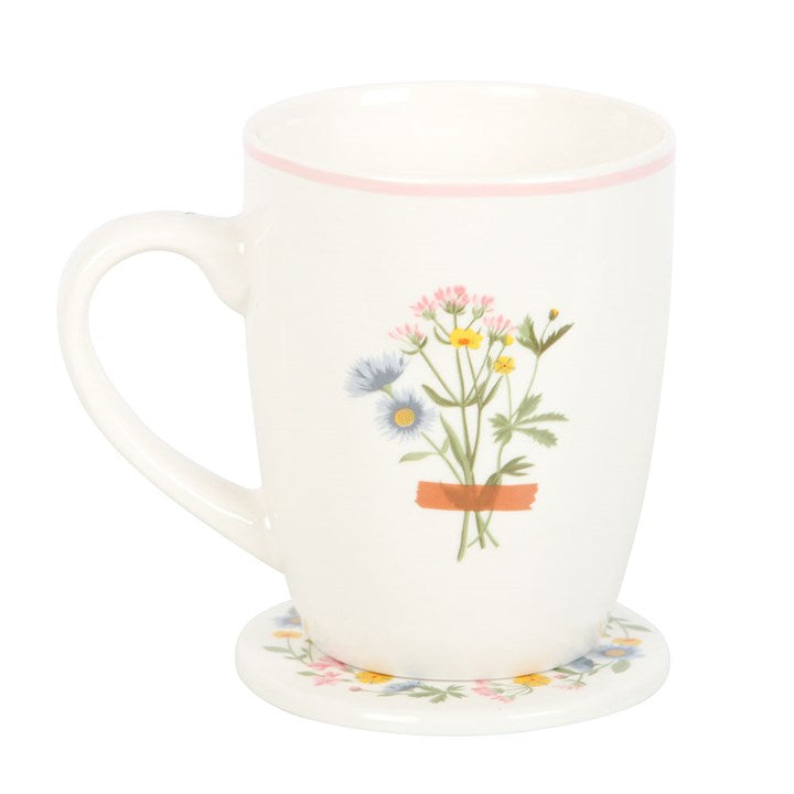 Mum Mug And Coaster Set