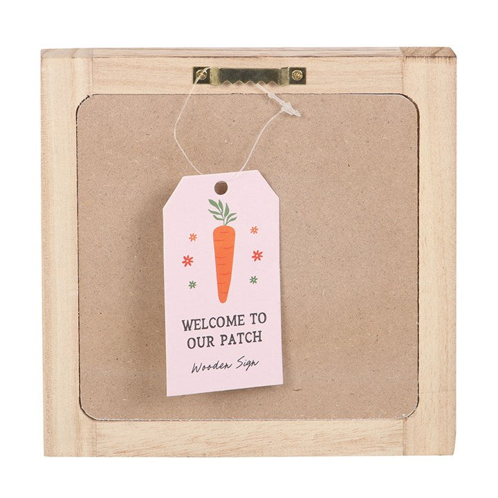 Welcome To Our Patch Sign