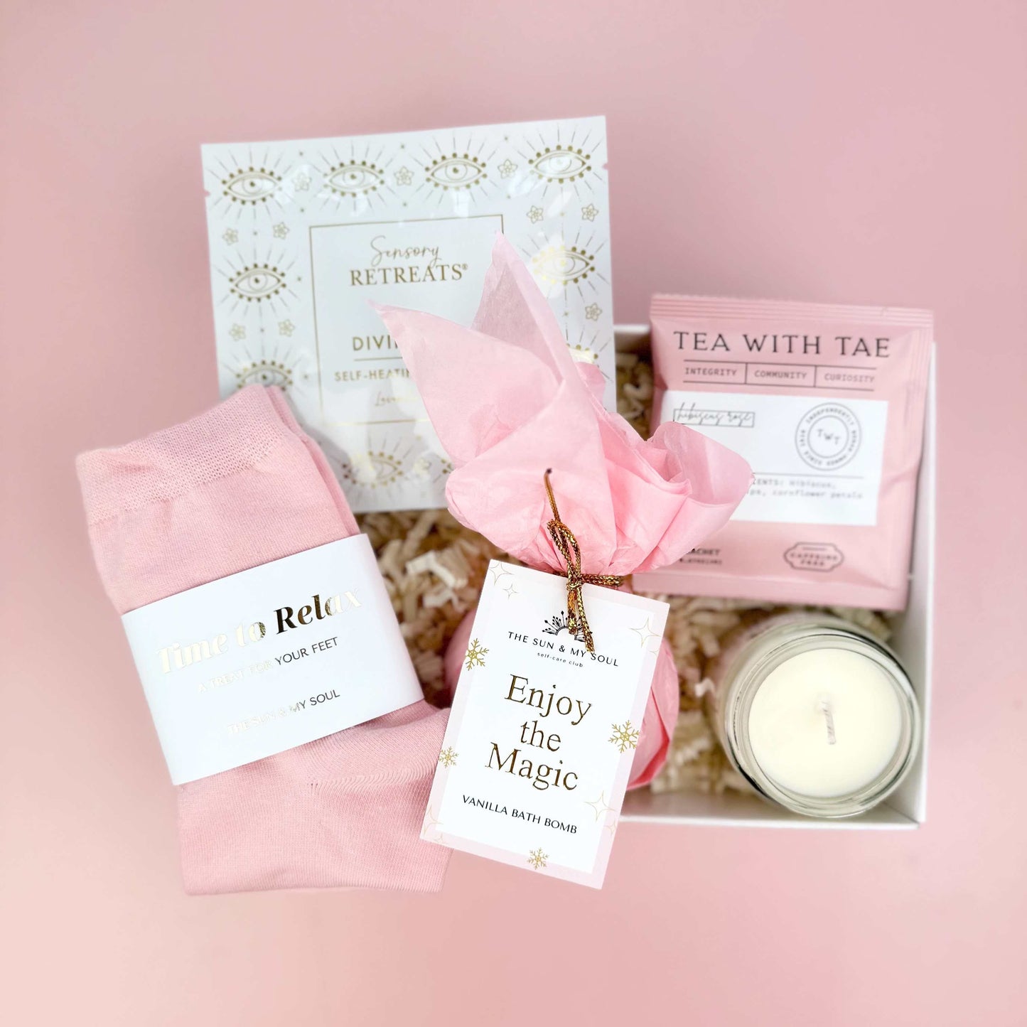 Enjoy the Magic Christmas Bath Bomb - Vanilla Scent