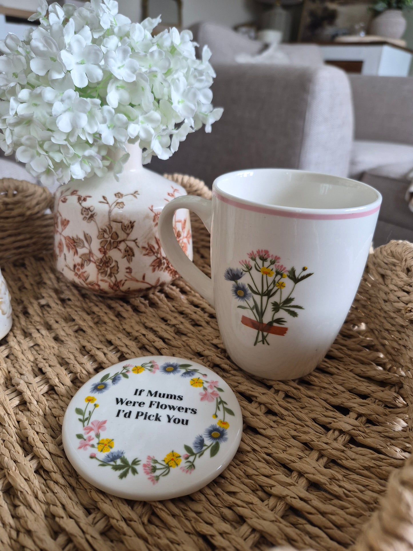 Mum Mug And Coaster Set