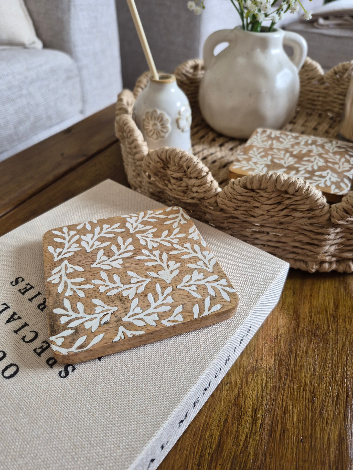 Mini Leaves Coaster