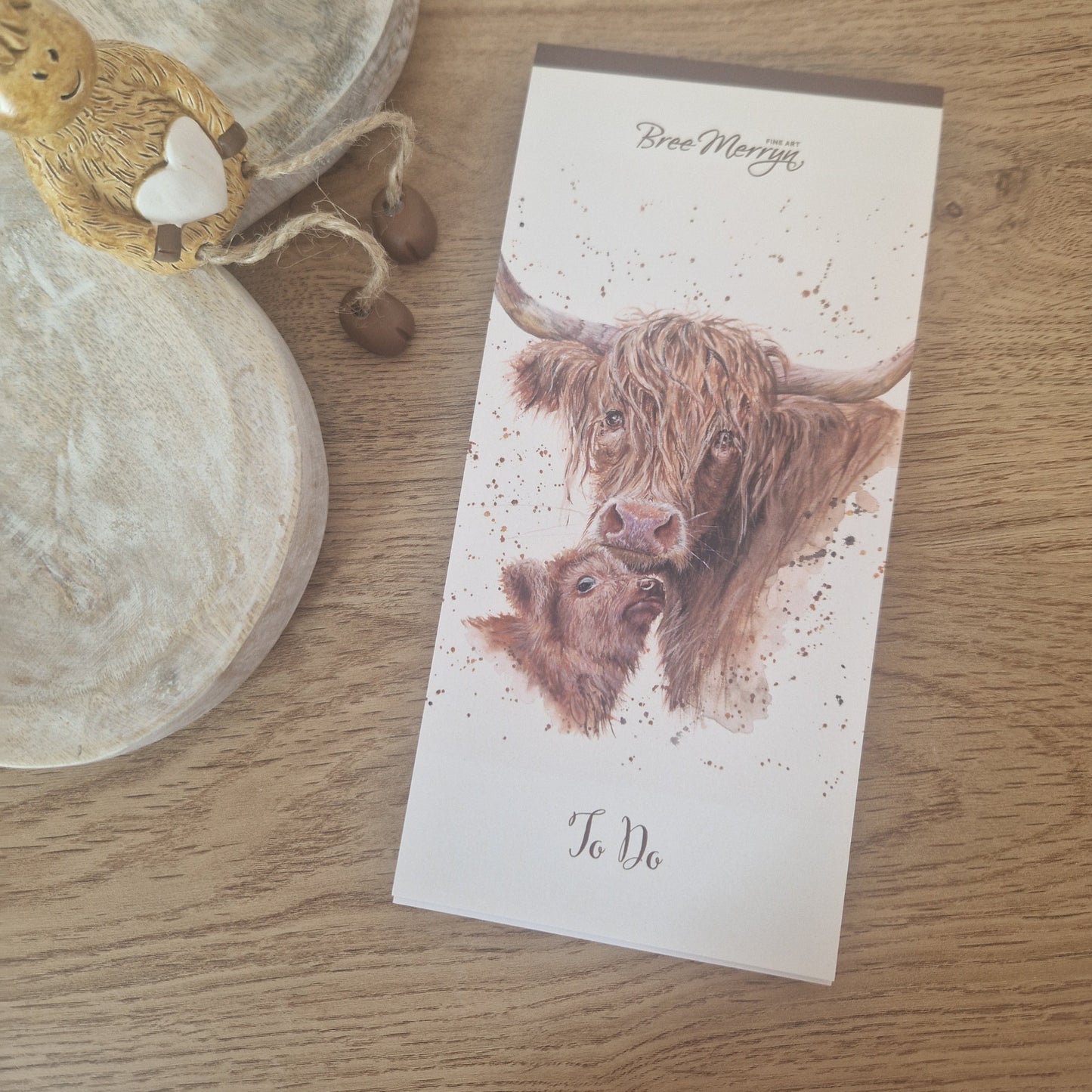 Highland Cow To Do List - 80 Sheets