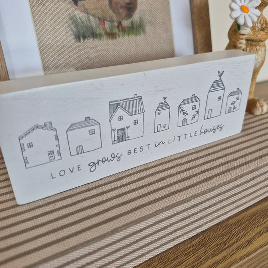 Moments Love Grows Mantel Plaque