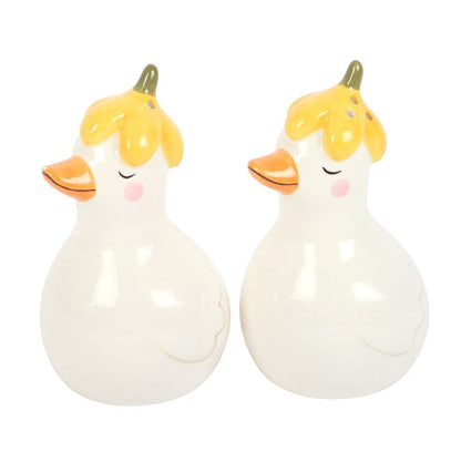 Spring Duck Salt And Pepper Shakers
