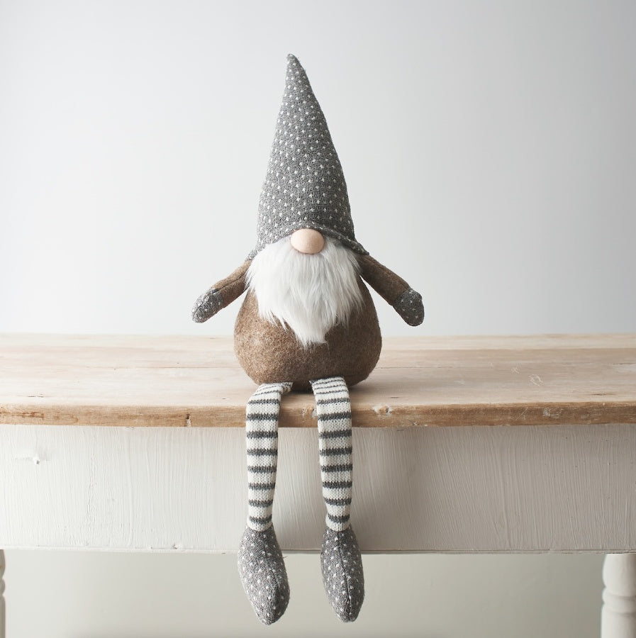 Grey Polka Dot Gonk