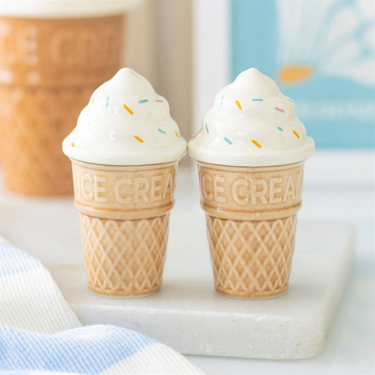 Ice Cream Salt And Pepper Shakers