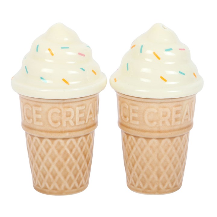 Ice Cream Salt And Pepper Shakers