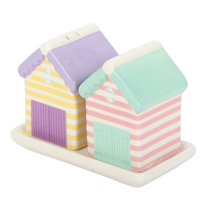 Beach Hut Salt And Pepper Shakers