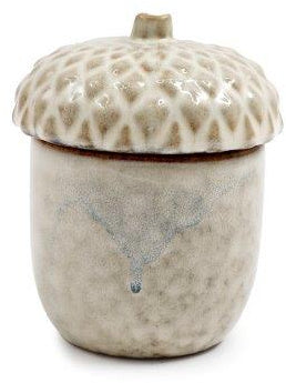 Lidded Acorn Pot