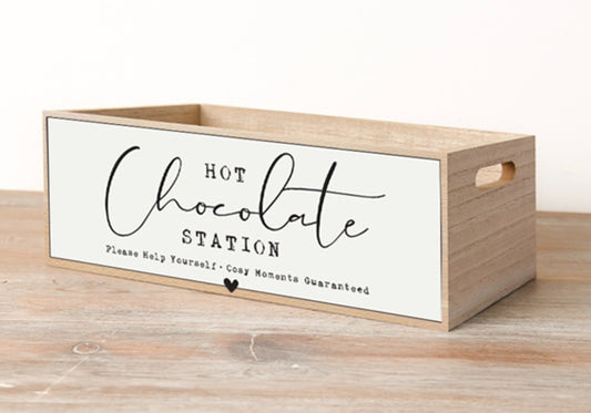 Hot Chocolate Station Crate