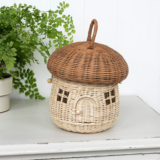 Rattan Mushroom House