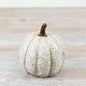 Glazed Porcelain Pumpkin
