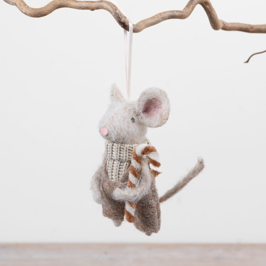 Candycane Festive Mouse