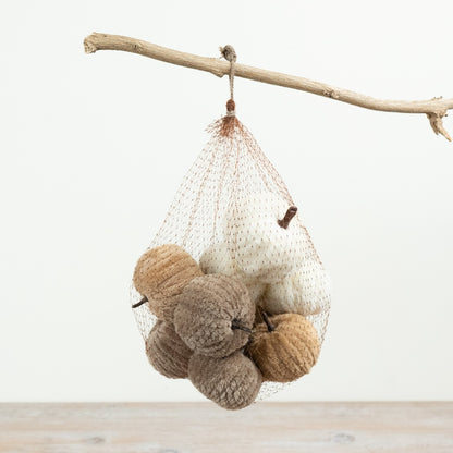 Bag Of Autumn Pumpkins