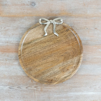 Wooden Bow Tray 21cm