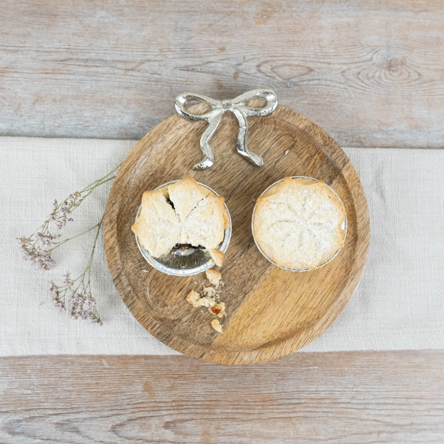 Wooden Bow Tray 21cm
