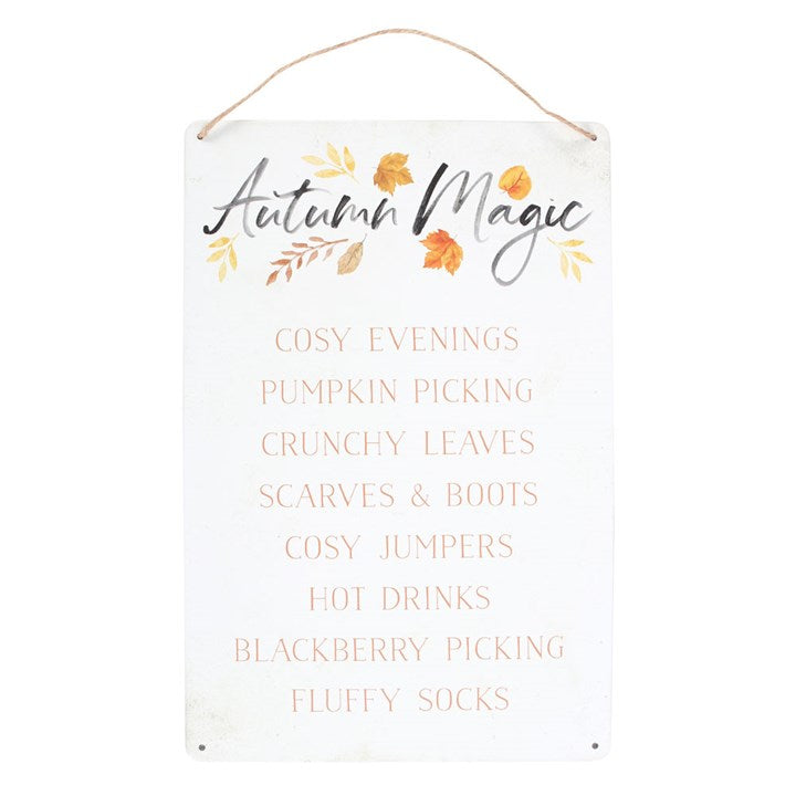 Autumn Magic Sign