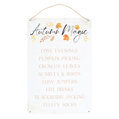 Autumn Magic Sign
