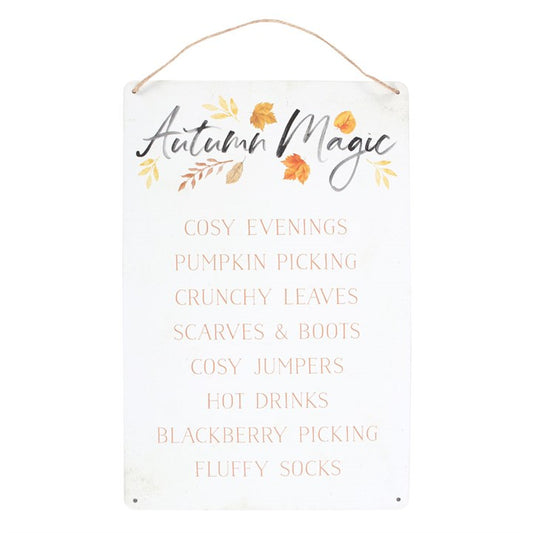 Autumn Magic Sign