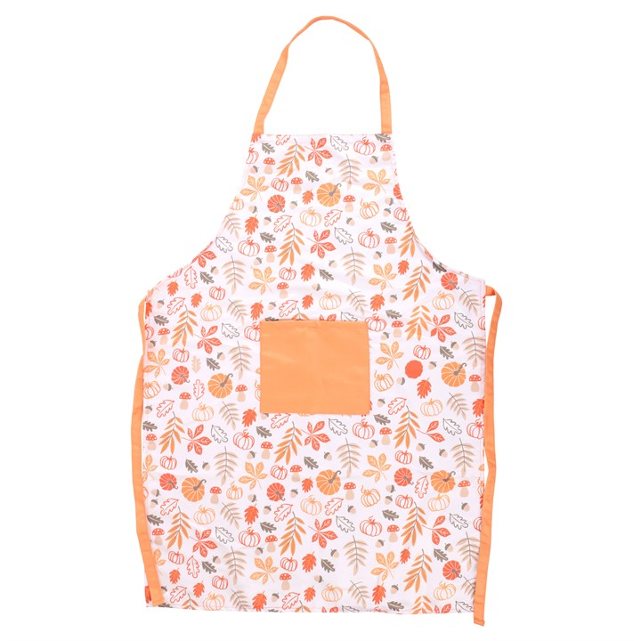 Autumn Leaves and Pumpkins Cooking Apron