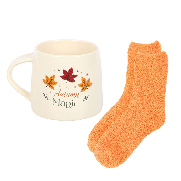 Autumn Magic Mug And Sock Gift Set