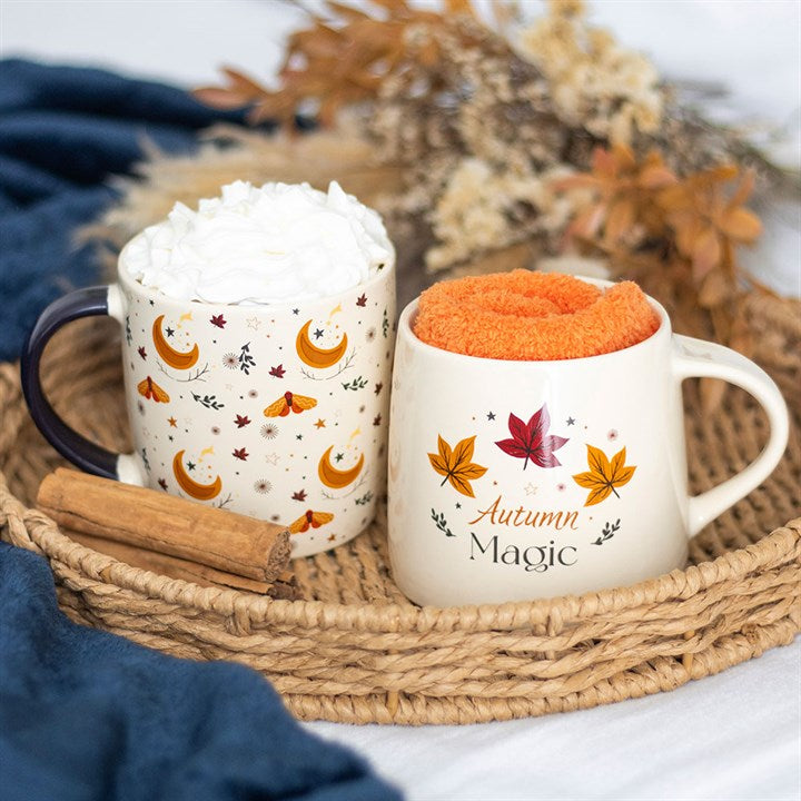 Autumn Magic Mug And Sock Gift Set