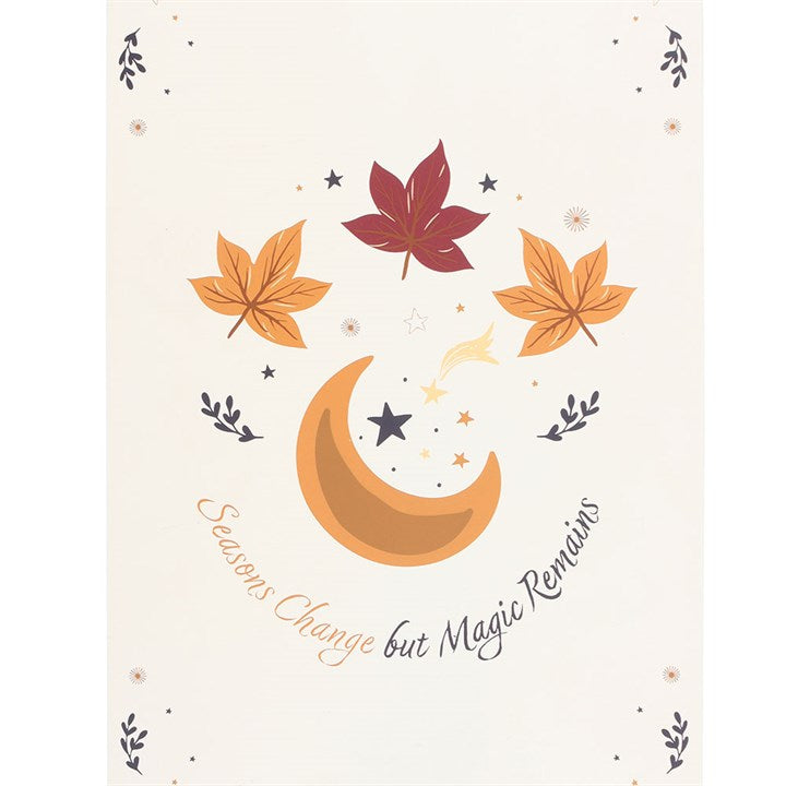 Seasons Change Hanging Autumn Sign
