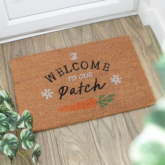 Welcome To Our Patch Doormat