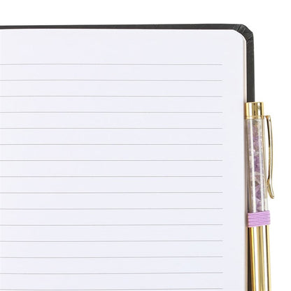 Black Cat Notepad And Pen Set