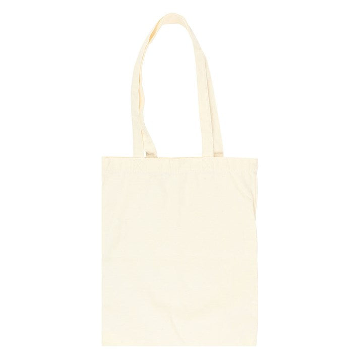 Floral Ghost Print Tote Bag