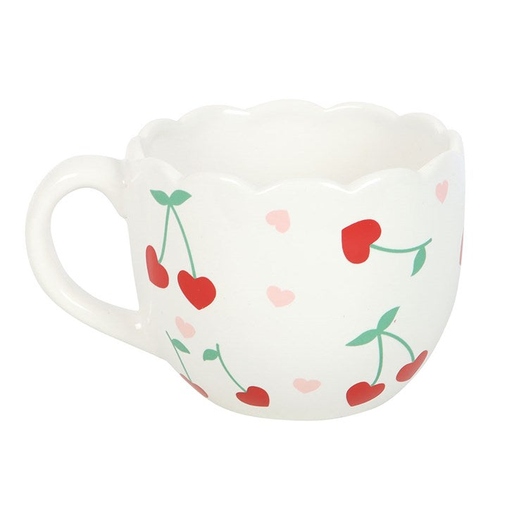 Cherry Print Mug