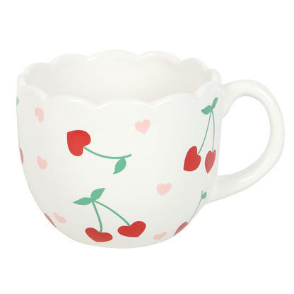 Cherry Print Mug