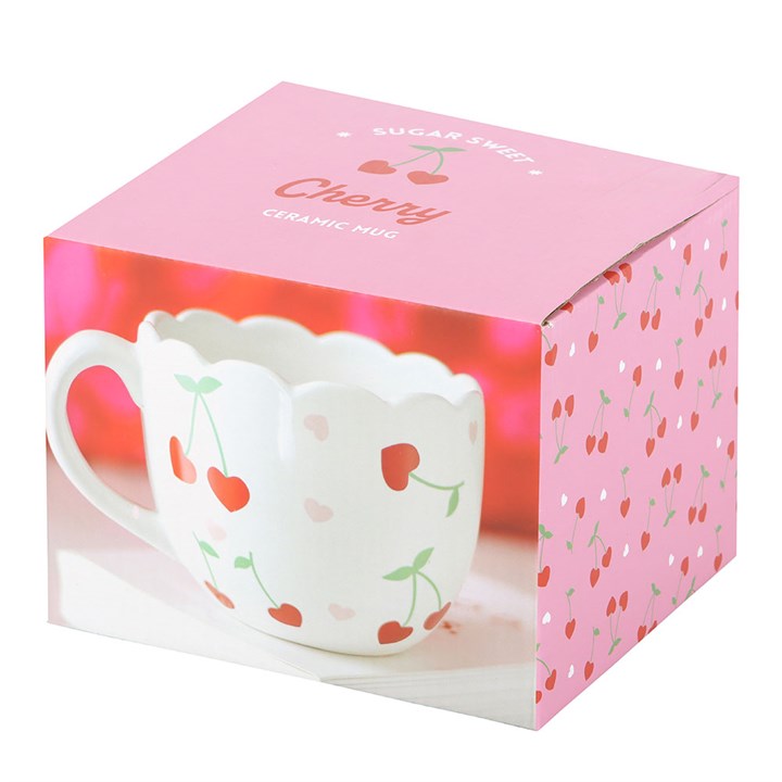 Cherry Print Mug