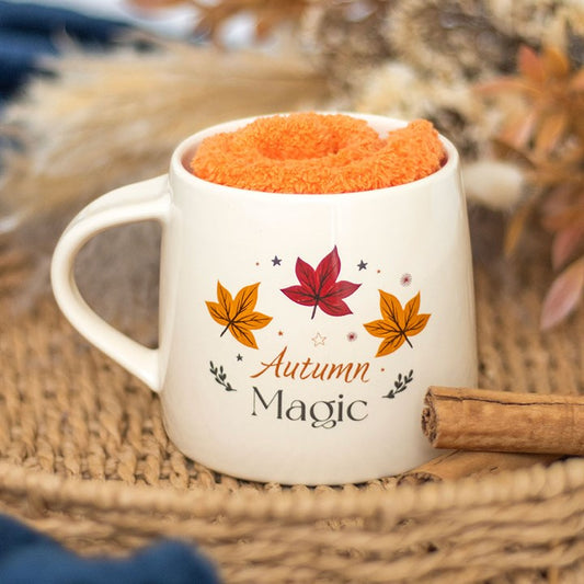 Autumn Magic Mug And Sock Gift Set