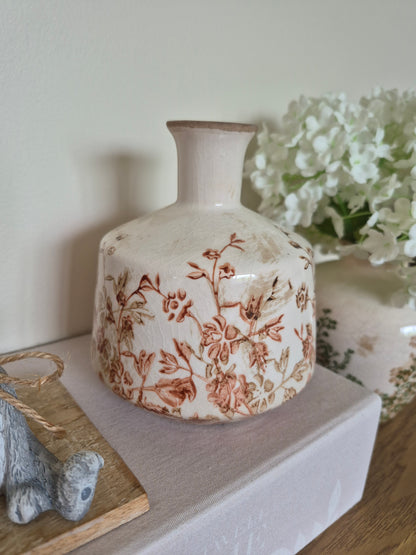 Floral Vintage Vase 1