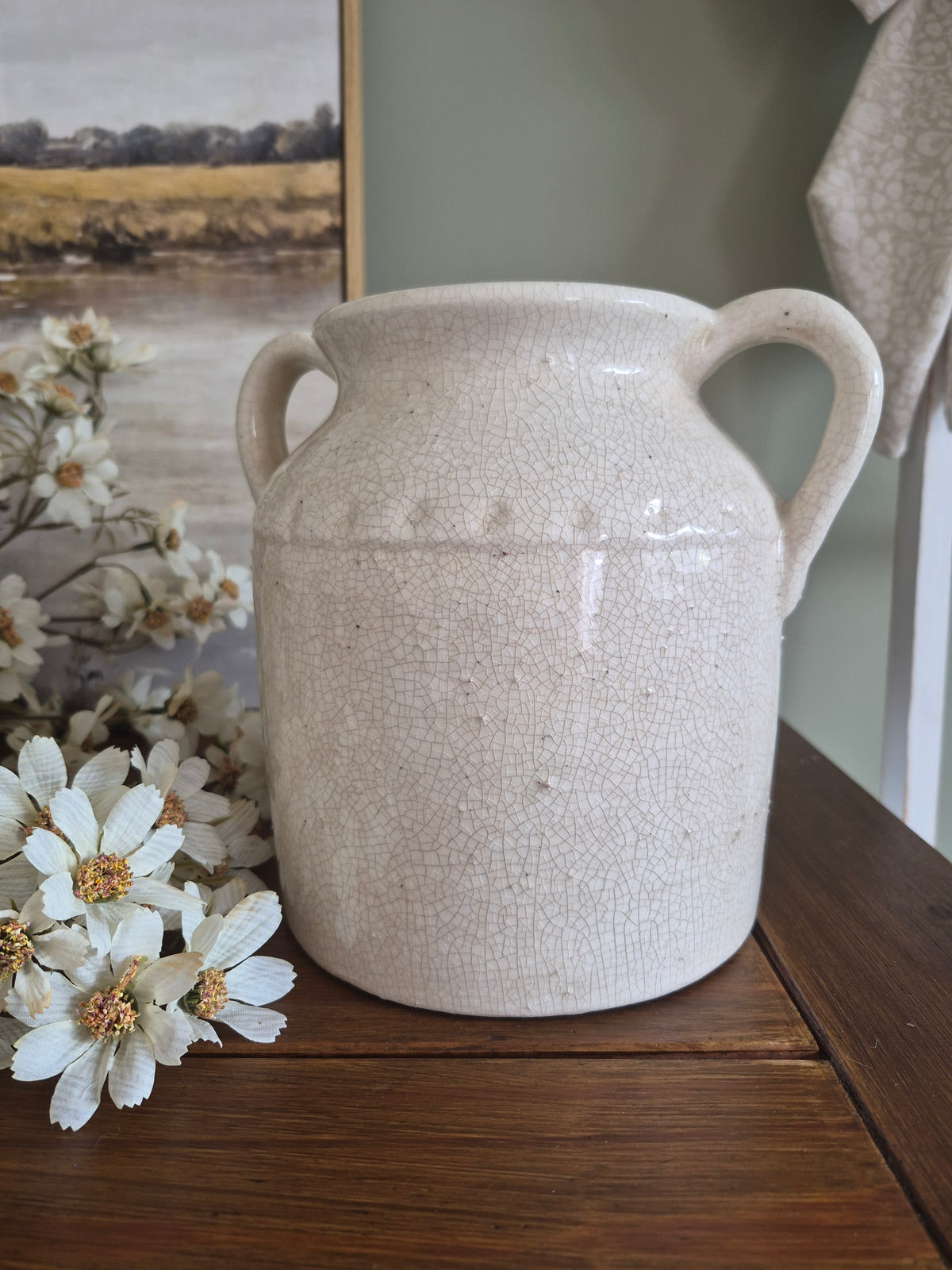 Terracotta Vase With Handles