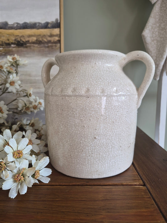 Terracotta Vase With Handles