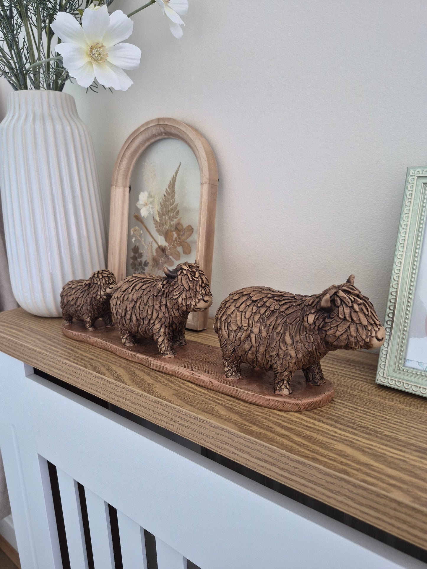 Highland Cow Family Ornament