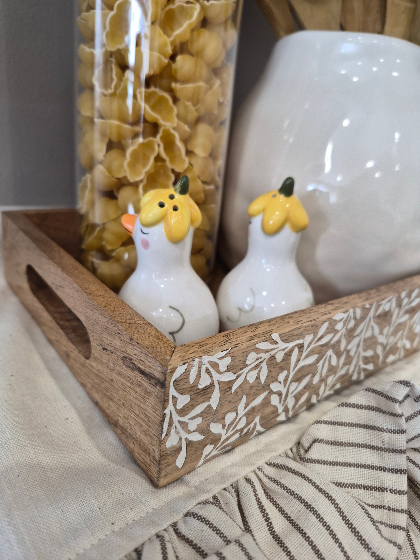 Spring Duck Salt And Pepper Shakers