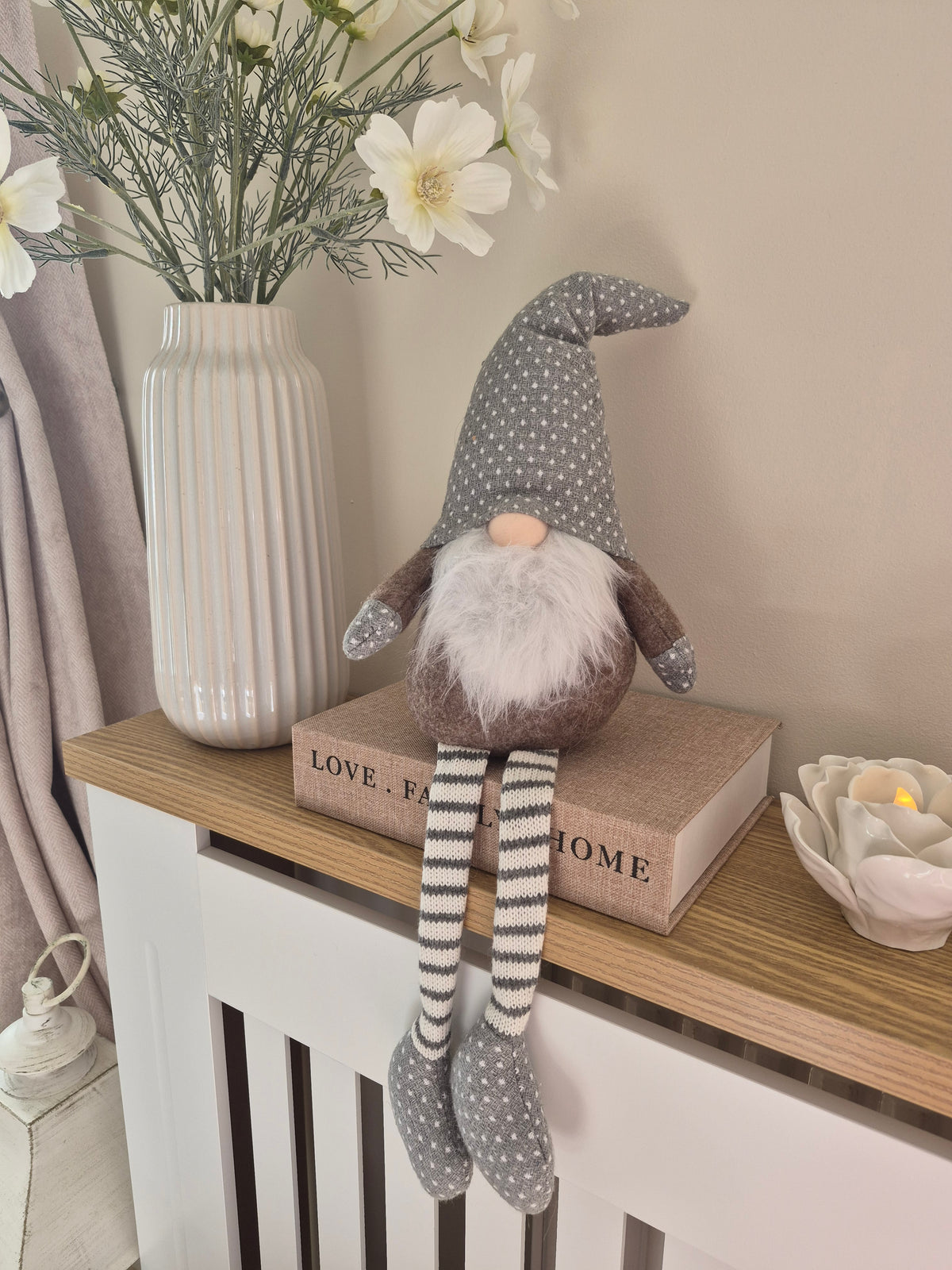 Grey Polka Dot Gonk