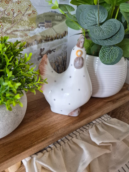 Dotty Chicken Ornament
