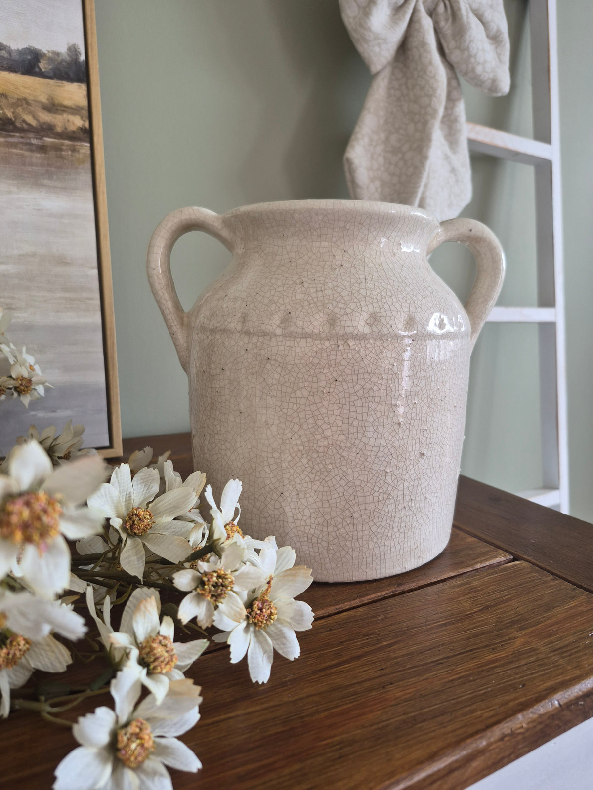 Terracotta Vase With Handles