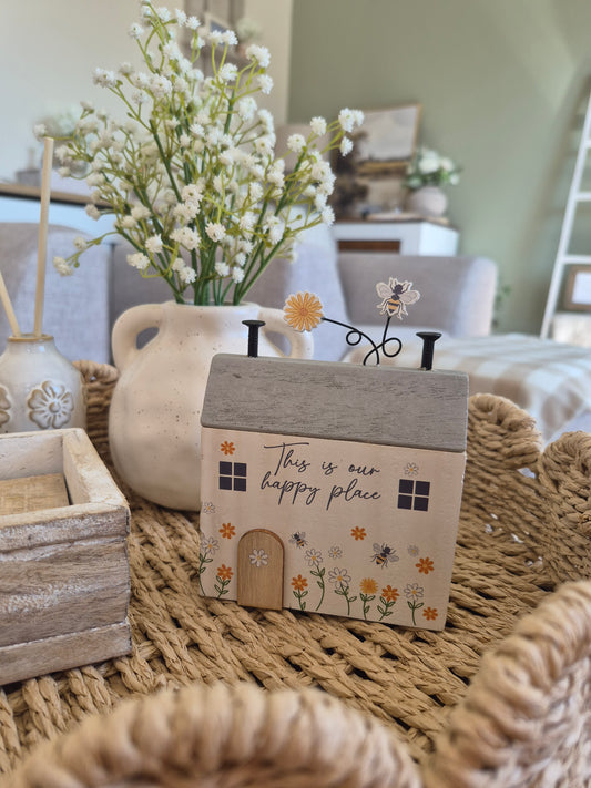 Our Happy Place Wooden House