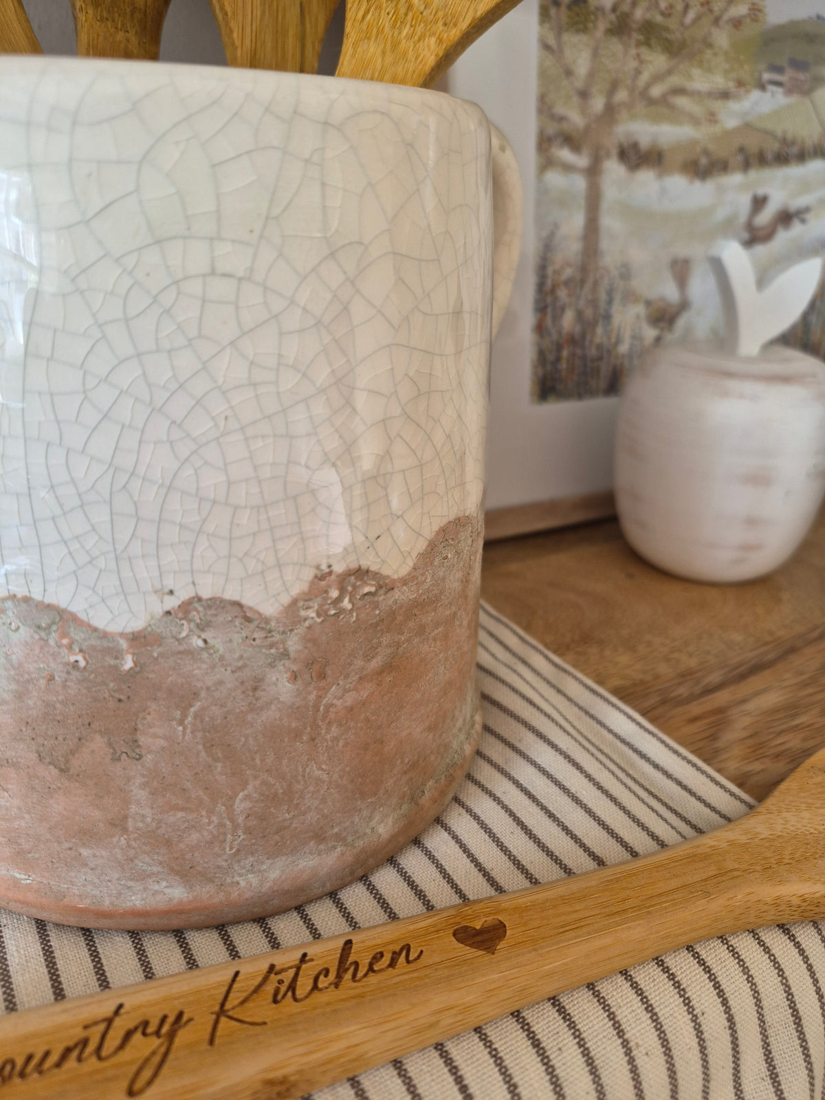 Crackled Cream Jug