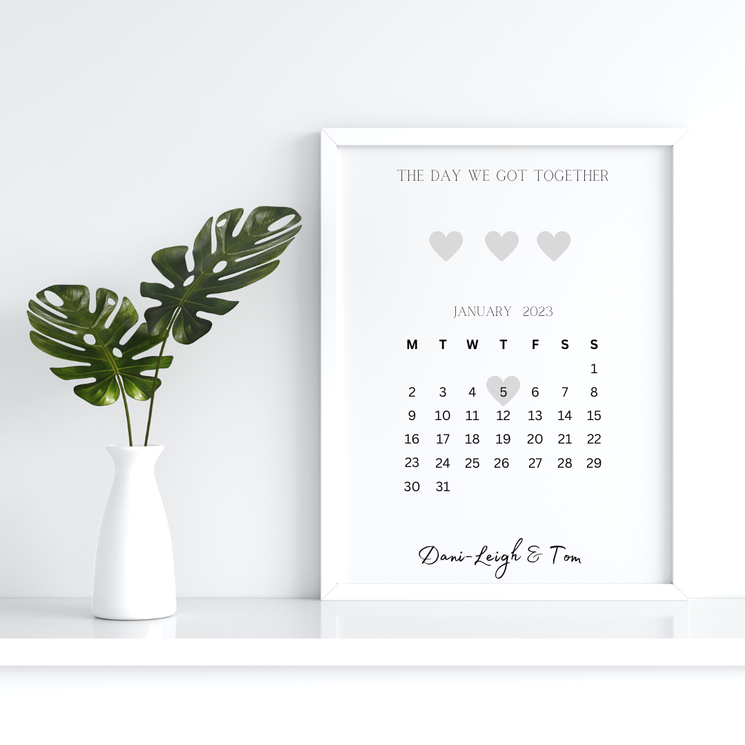 'The Day We Got Together' Custom Print
