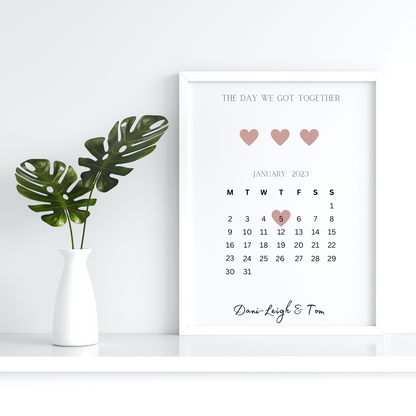 'The Day We Got Together' Custom Print