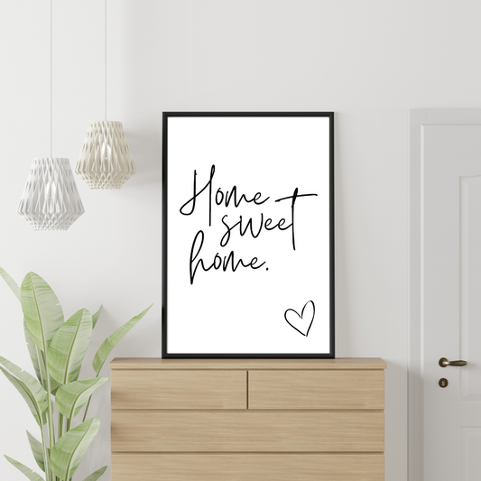 Home Sweet Home Print